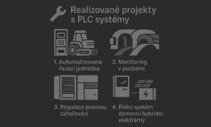 Realizované projekty s PLC systémy AMiT