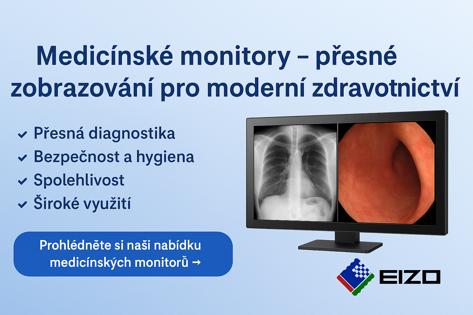 Medicínské monitory EIZO